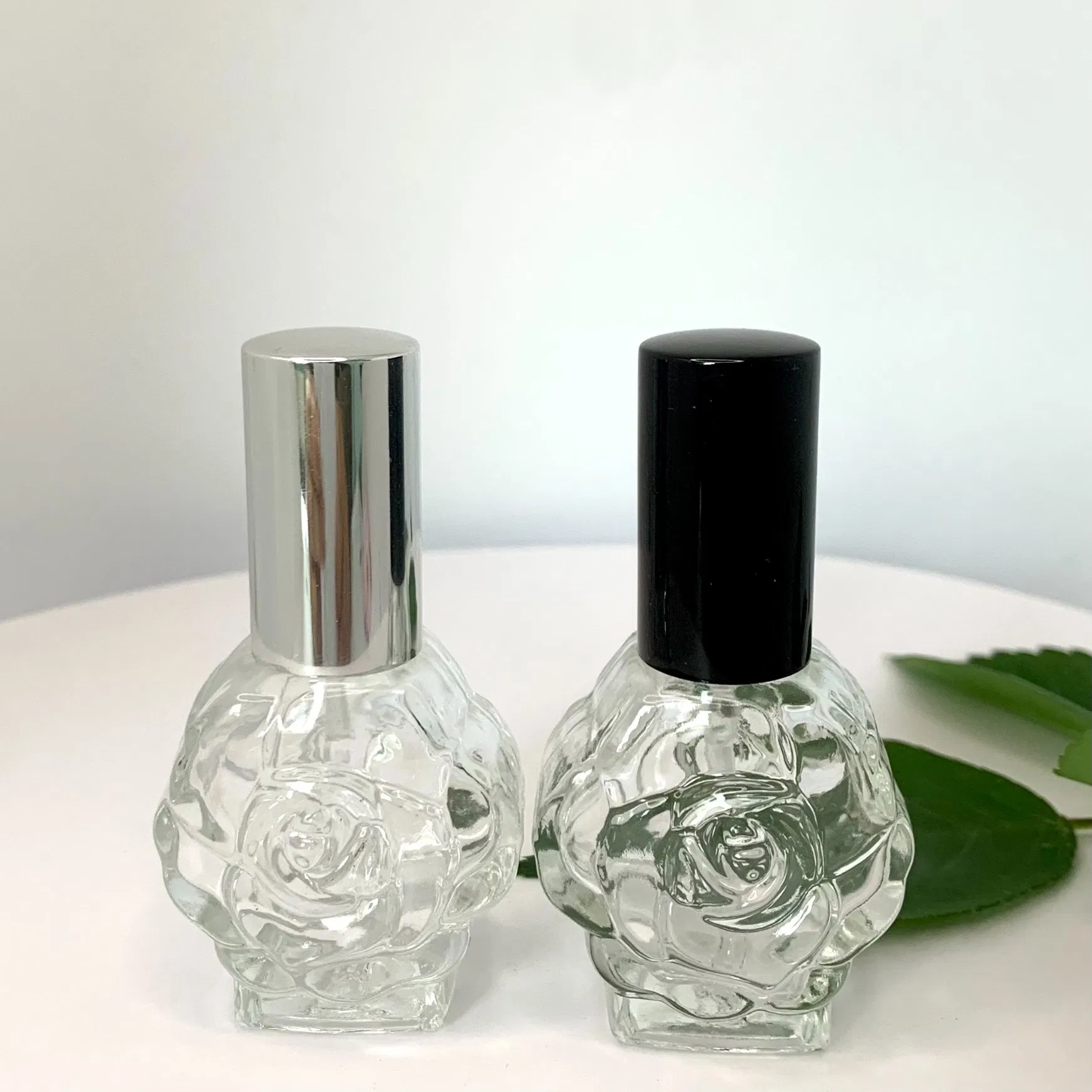 Portable 10ml Fragrance Colognes Perfume Glass Bottle with Sprayer Pump & Cap