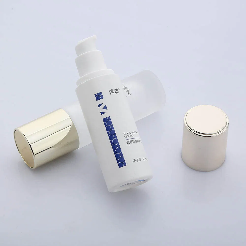 30ml Luxurious and Customized Printing Glass Bottles Small Capacity with Pump Sprayer