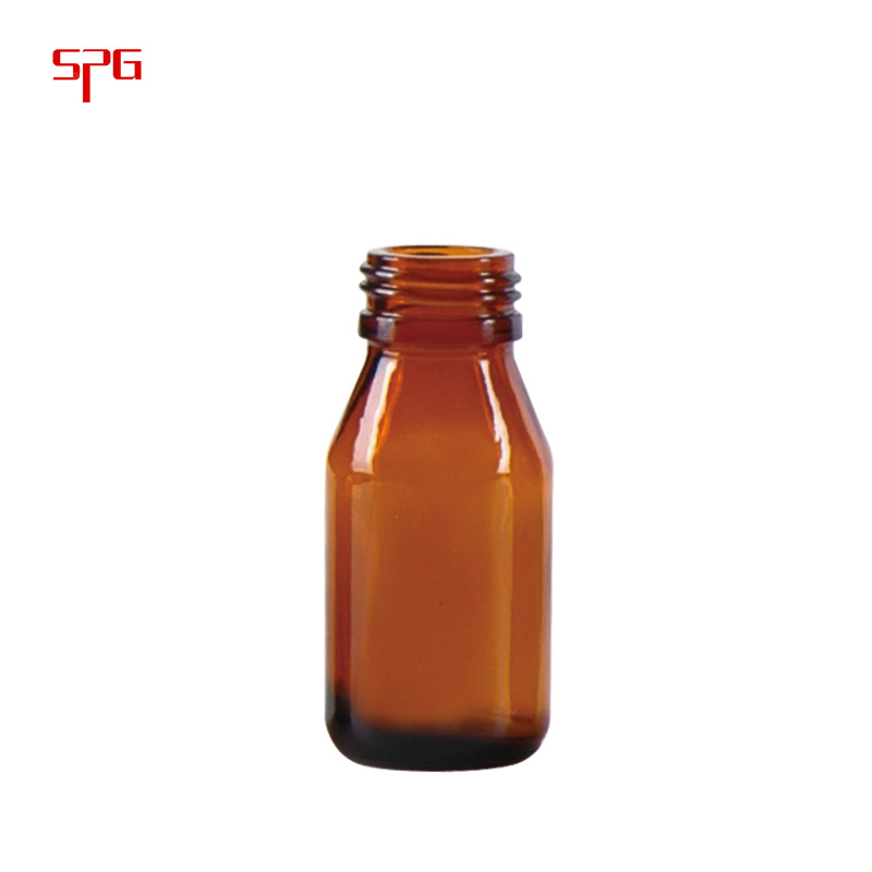 30ml Maple Amber Syrup Glass Bottle