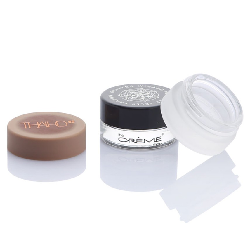 Most Popular Clear Glass Cream Jar with Screw Cap Lid